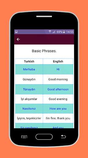 Learn Turkish Language screenshot 5