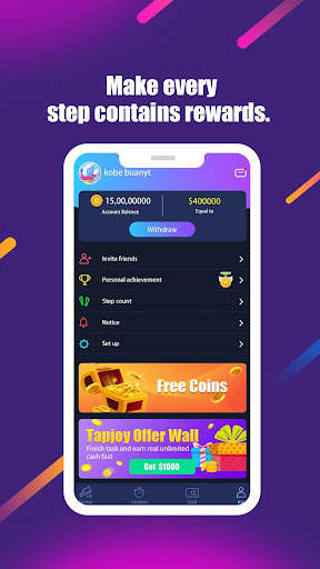 Step Coin—Walk to Earn Gifts & Keep Fit स्क्रीनशॉट 5