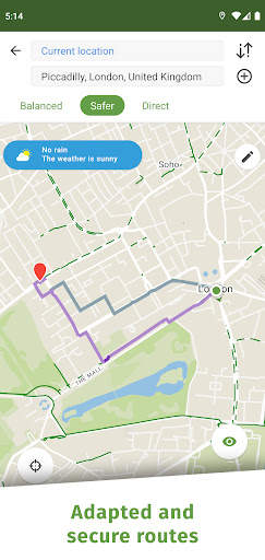 Geovelo - bike GPS & stats screenshot 1