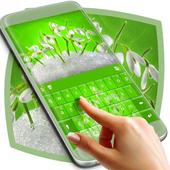Snowdrop Keyboard Theme icon