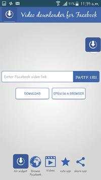 Video downloader For Facebook screenshot 2
