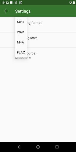 Voice Recorder 7 تصوير الشاشة