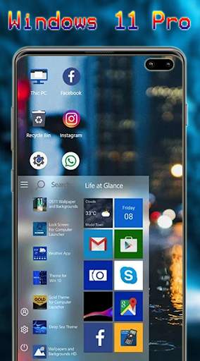 Windows 10 & Windows 11 Pro & desktop launcher screenshot 3