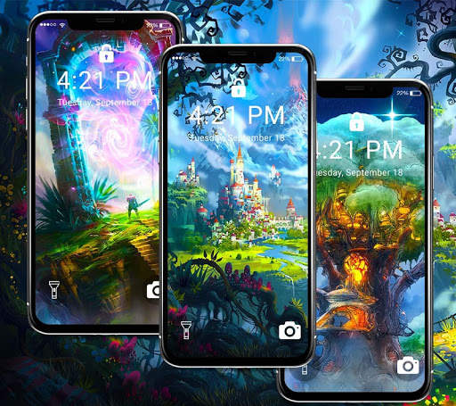 Magic World APUS Live Wallpaper screenshot 1