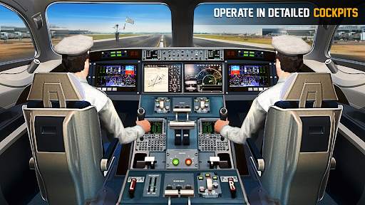 Flight Simulator: Plane Games screenshot 2