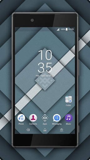 Stone Line Xperia™ theme screenshot 1