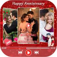 Anniversary Photo Video Maker With Music 2020