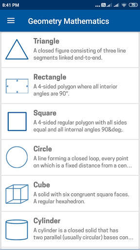 Geometry Mathematics screenshot 1