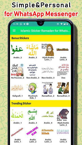 Islamic Sticker 2020 WAStickerApps for WhatsApp screenshot 1