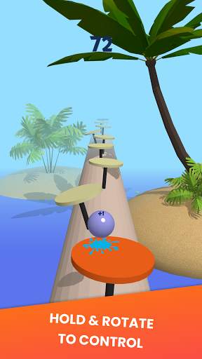 Bouncy Ball 3D Game - Hyper-casual, Ball jump game screenshot 5