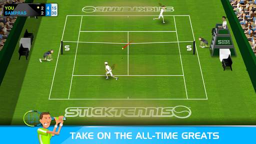 Stick Tennis screenshot 2