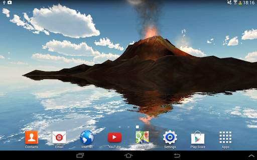 3D Volcano Live Wallpaper FREE screenshot 10