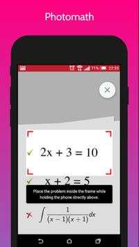 Guide for Photomath - Camera Calculator screenshot 1