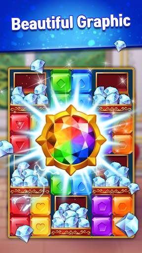Jewels King : Castle Blast screenshot 2
