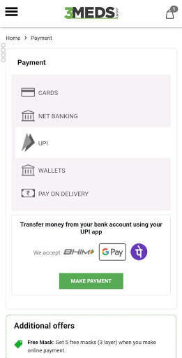 3meds: Online pharmacy App. Order medicine online screenshot 3