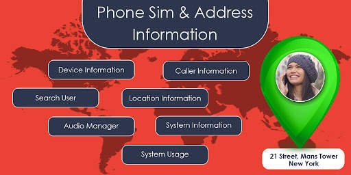 Phone Sim and Address Detail - Number Locator screenshot 1