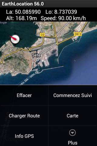 Suivi GPS EarthLocation screenshot 9