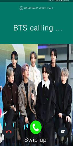 Bts and Blackpink Call NOW : Fake Call 2021 screenshot 6