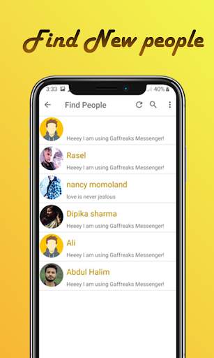 Gaffreaks Messenger screenshot 1