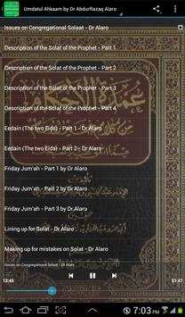 Umdatul Ahkaam Yoruba Dr Alaro screenshot 2