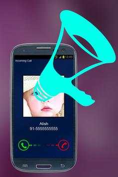 Loud Caller Name Ringtone screenshot 1
