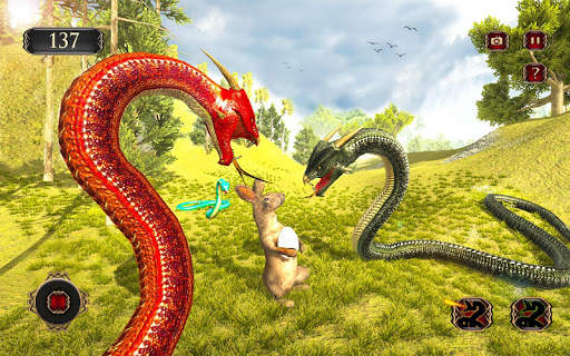 Snake Simulator Anaconda Attack Game 3D screenshot 2