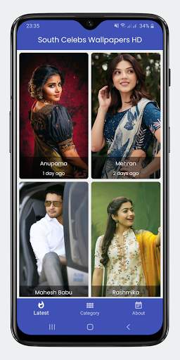 South Indian Celebrities Wallpapers screenshot 1