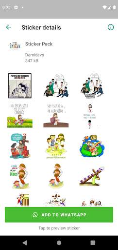 Stickers Cristianos para WhatsApp screenshot 5