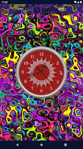 HD Clock Beautiful Wallpaper screenshot 6