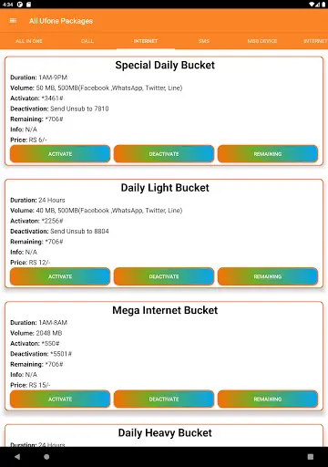 Ufone Packages 2021 | Ufone Packages 2021 Newest screenshot 11