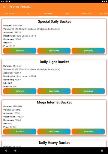 Ufone Packages 2021 | Ufone Packages 2021 Newest screenshot 11