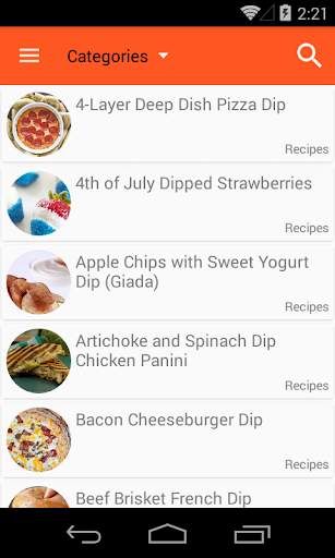 Game Day Recipes скриншот 1