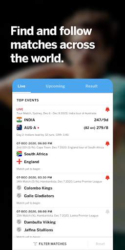 ESPNCricinfo - Live Cricket Sc screenshot 7