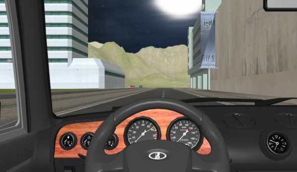 ВАЗ-ТАЗ реальный гонки 3D 2106 screenshot 1