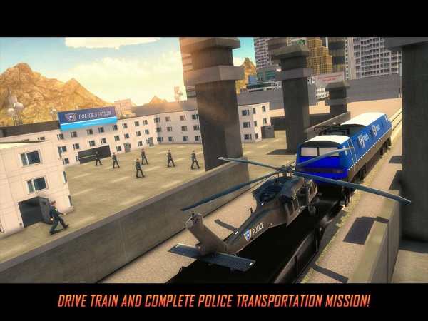 Robot Police Train Transformation FPS Shooter screenshot 6