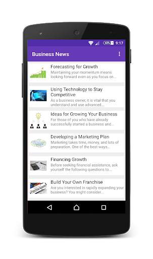 Business Ideas and News screenshot 2