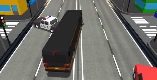 Blocky Cars Rush Drive screenshot 3