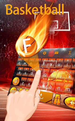 Basketball Keyboard Theme screenshot 2