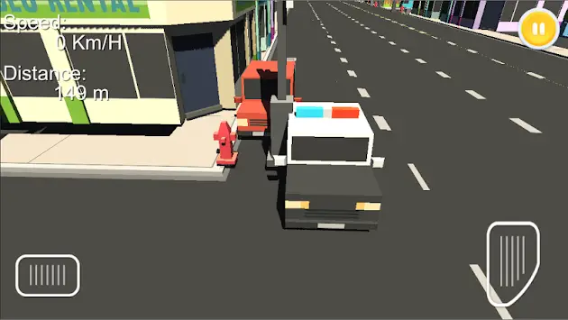 Crazy Racer 3D screenshot 2