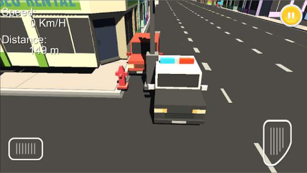 Crazy Racer 3D screenshot 2