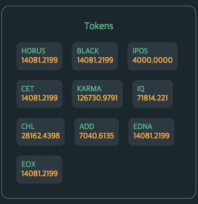 EOS Checker screenshot 2