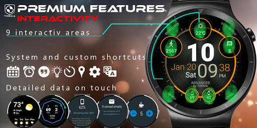 Advanced Watch Face & Clock Widget screenshot 5