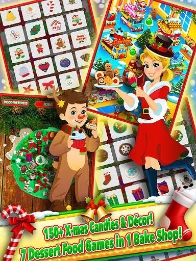 Christmas Dessert Bake Shop - Make Donuts & Cake screenshot 3