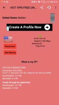 HOT VPN Free - Unblock Proxy Unlimited screenshot 3