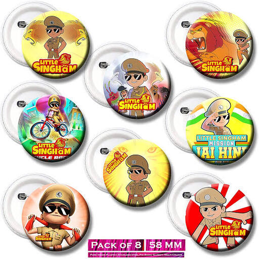 wallpaper little singham sticker icon