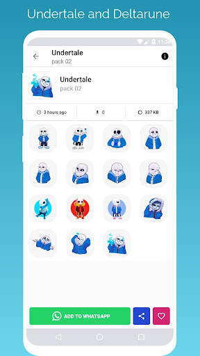 Undrtal and Deltrun Stickers screenshot 4