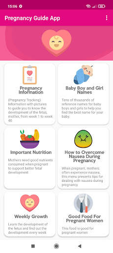 Pregnancy Guide Tracker screenshot 1