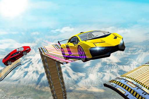 Mega Ramp car Impossible Jump screenshot 10