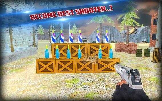 Us army bottle shooting training games 3d screenshot 4
