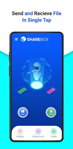 ShareBox - Fast Transfer Apps, Videos & Files screenshot 1